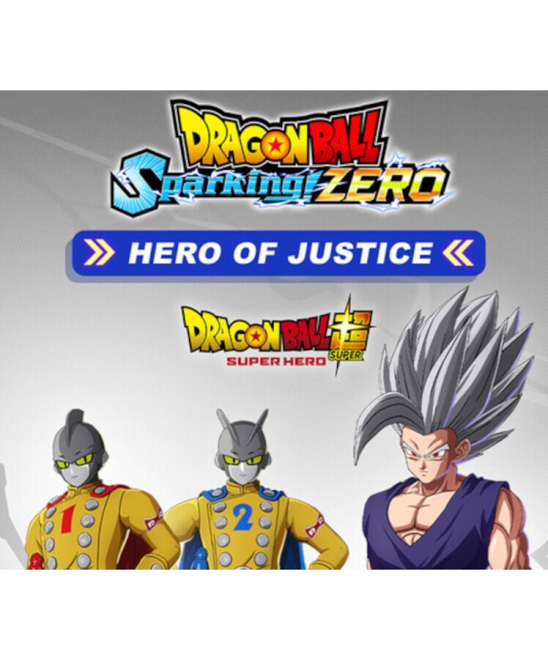 DRAGON BALL: Sparking! - ZERO HERO OF JUSTICE Pack DLC Steam Key EUROPE